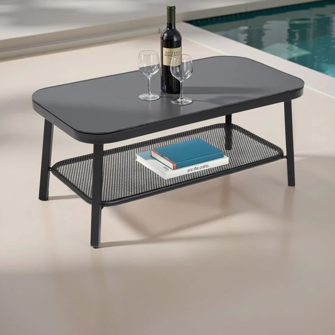 6 Gardeon 4 Seater Outdoor Sofa Set 4PCS Table Chair Setting Patio - Black, 6 of 6