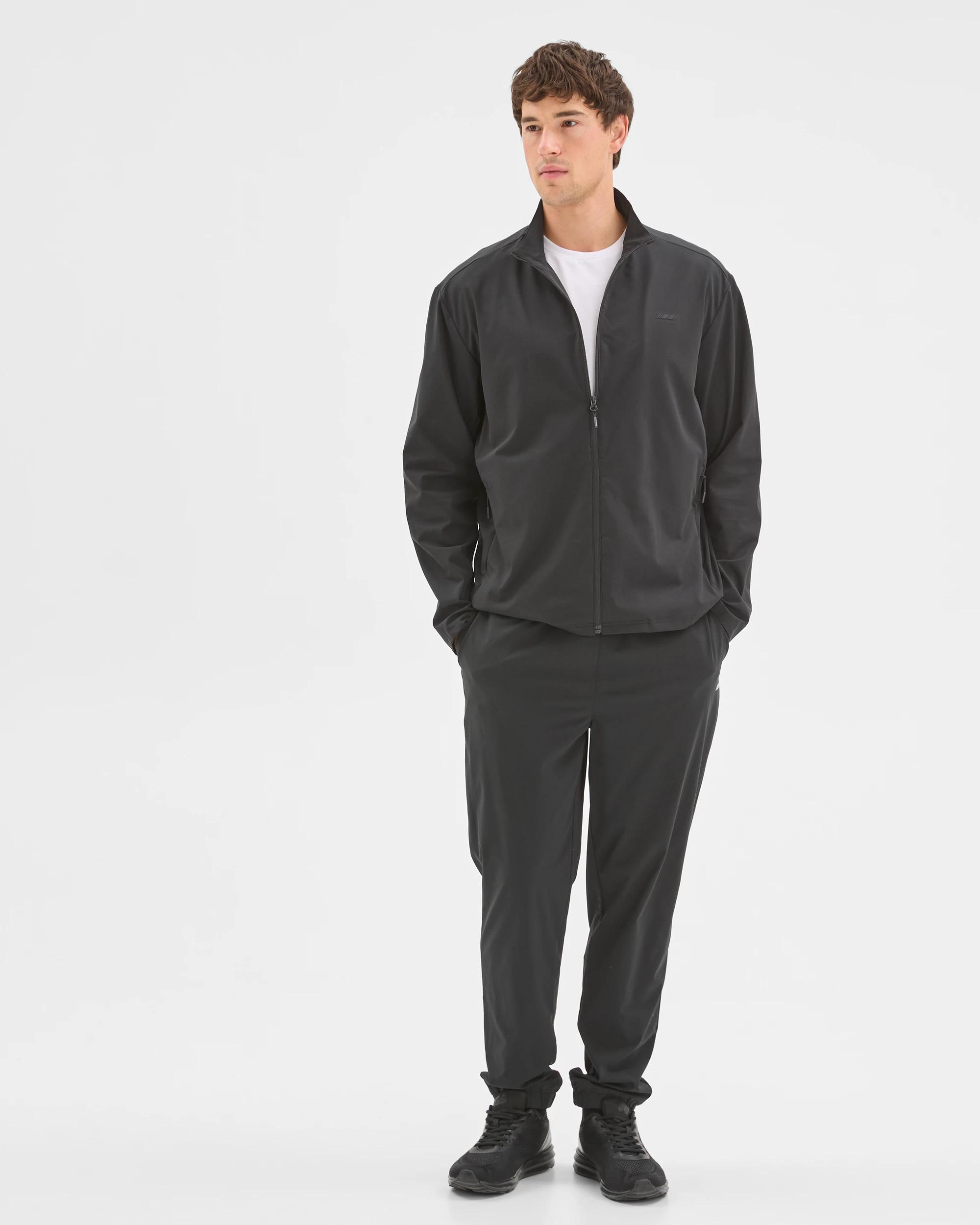 2 Target Active Zip Through Textured Jumper BLACK, 2 of 6
