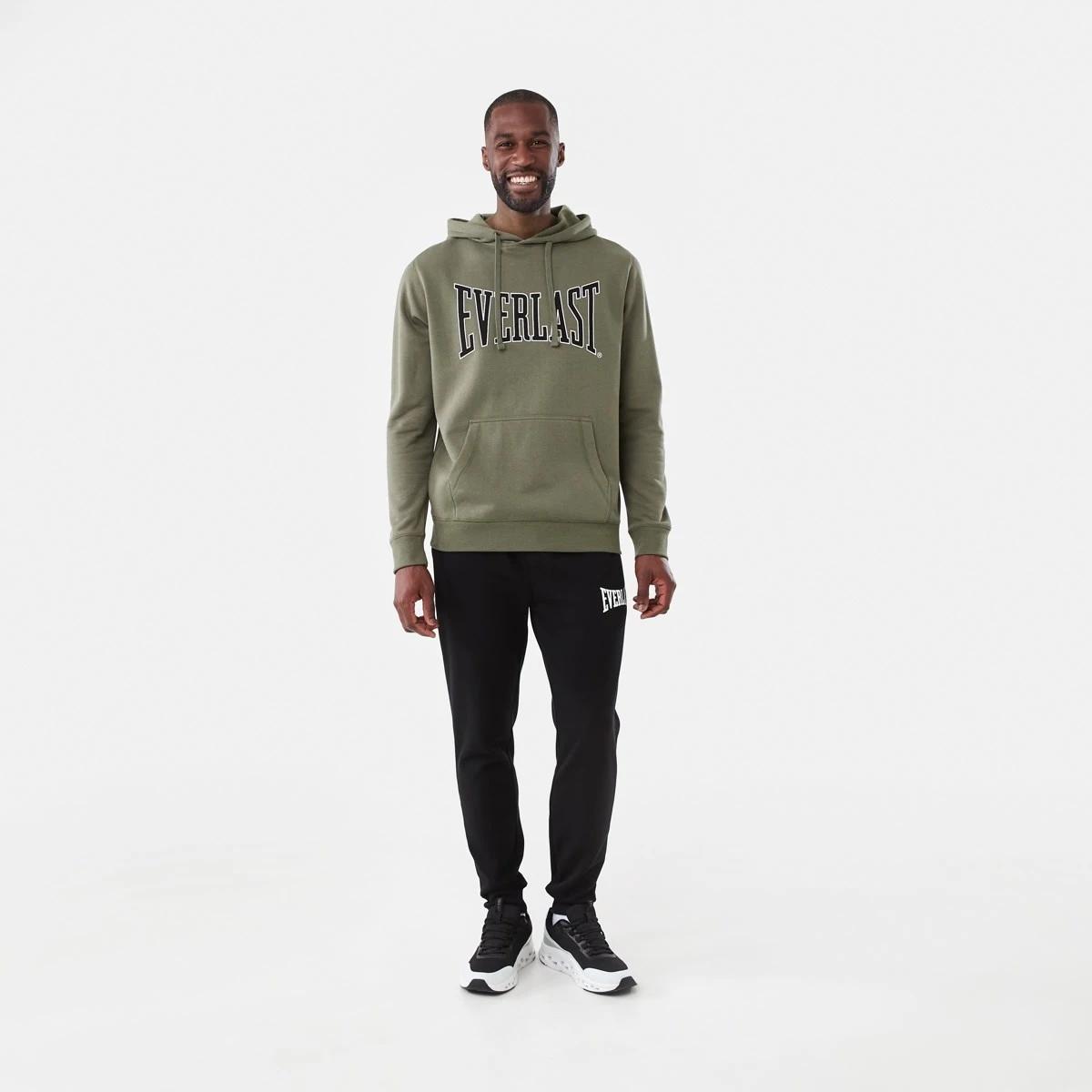 6 Everlast Mens Slim Trackpants EVER BLACK, 6 of 7