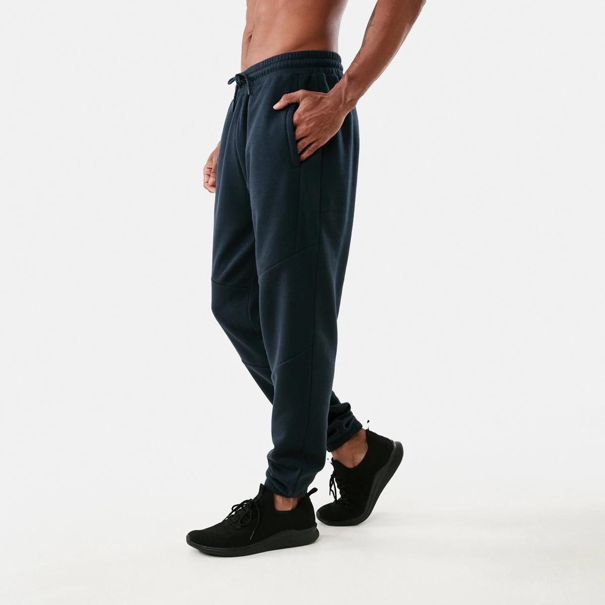 2 Active Mens Panel Trackpants SHADE NAVY, 2 of 6
