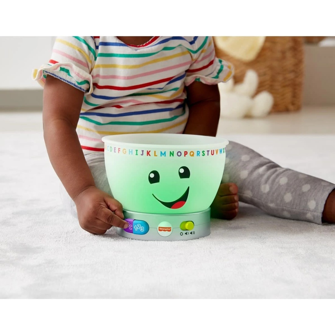 4 Fisher-Price Laugh and Learn Magic Color Mixing Bowl, 4 of 6