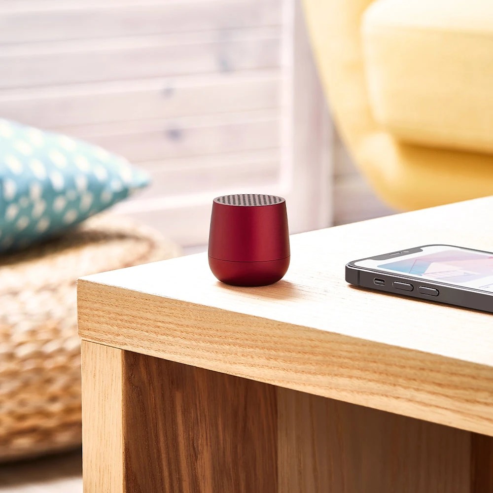 4 Lexon Mino+ Mini Bluetooth Speaker - Red, 4 of 5