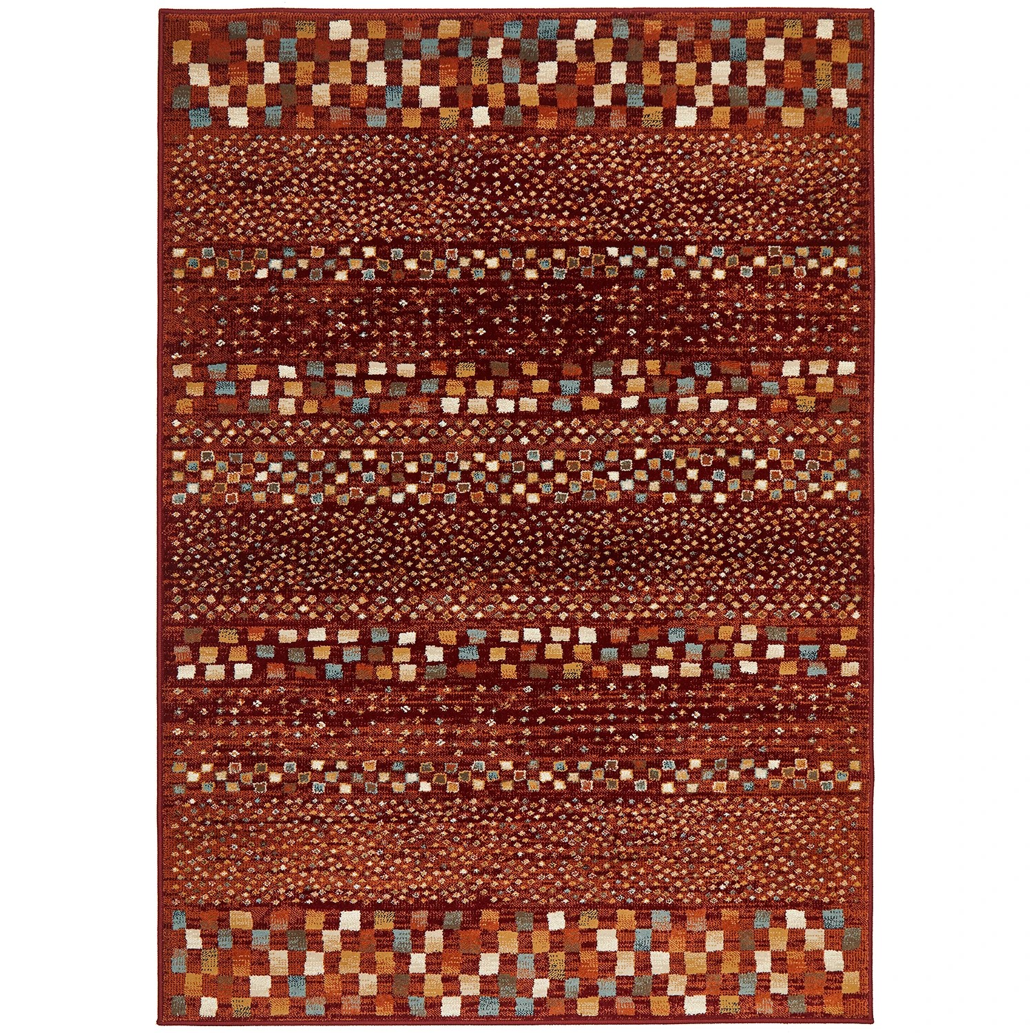 2 Common Ground Rugs Windsor 431 230x160cm - Medium Power Loomed Pet Friendly Floor Rug - Brown, 2 of 9