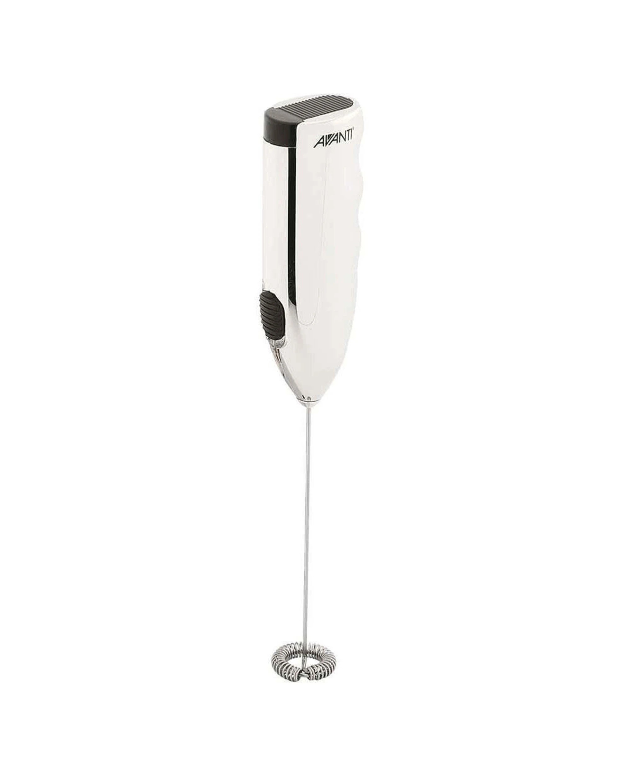 2 Avanti Little Whipper Milk Frother Handheld Battery Powered Stainless Steel
 - White, 2 of 2