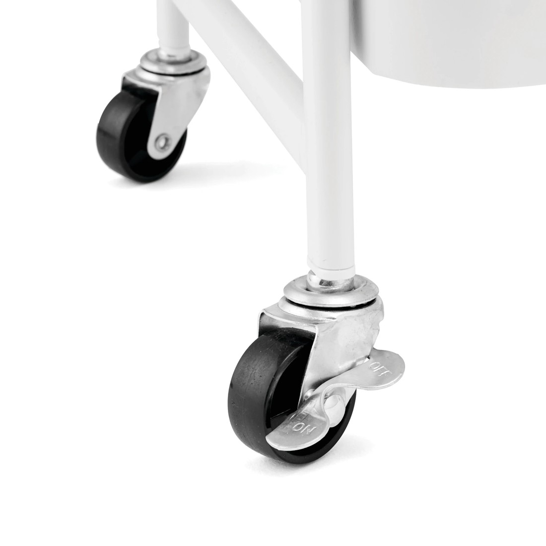 8 White 3 Tier Trolley, 8 of 8