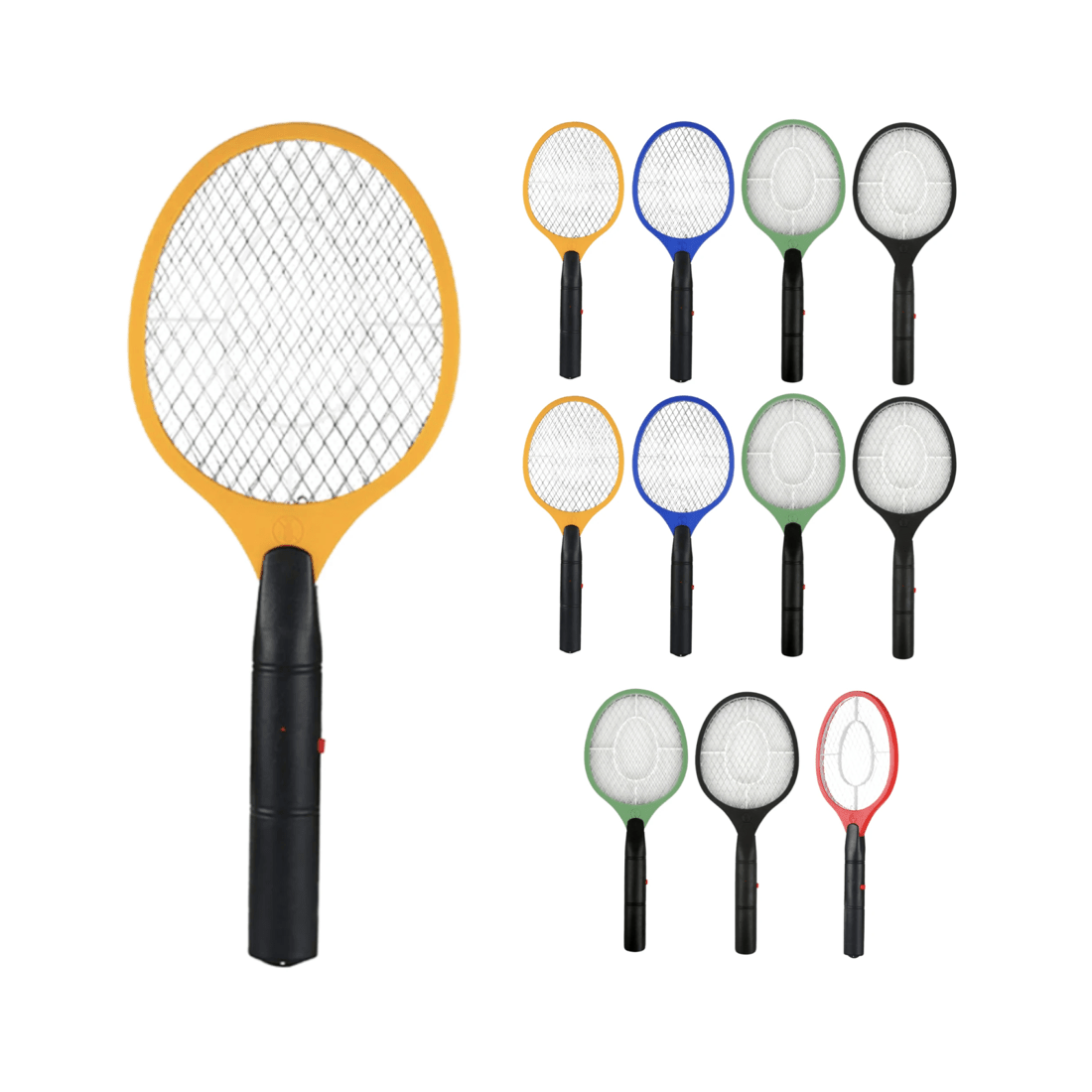 1 BR Outdoor Electric Insect Zapper Racket for Flies and Mosquitoes, 1 of 6