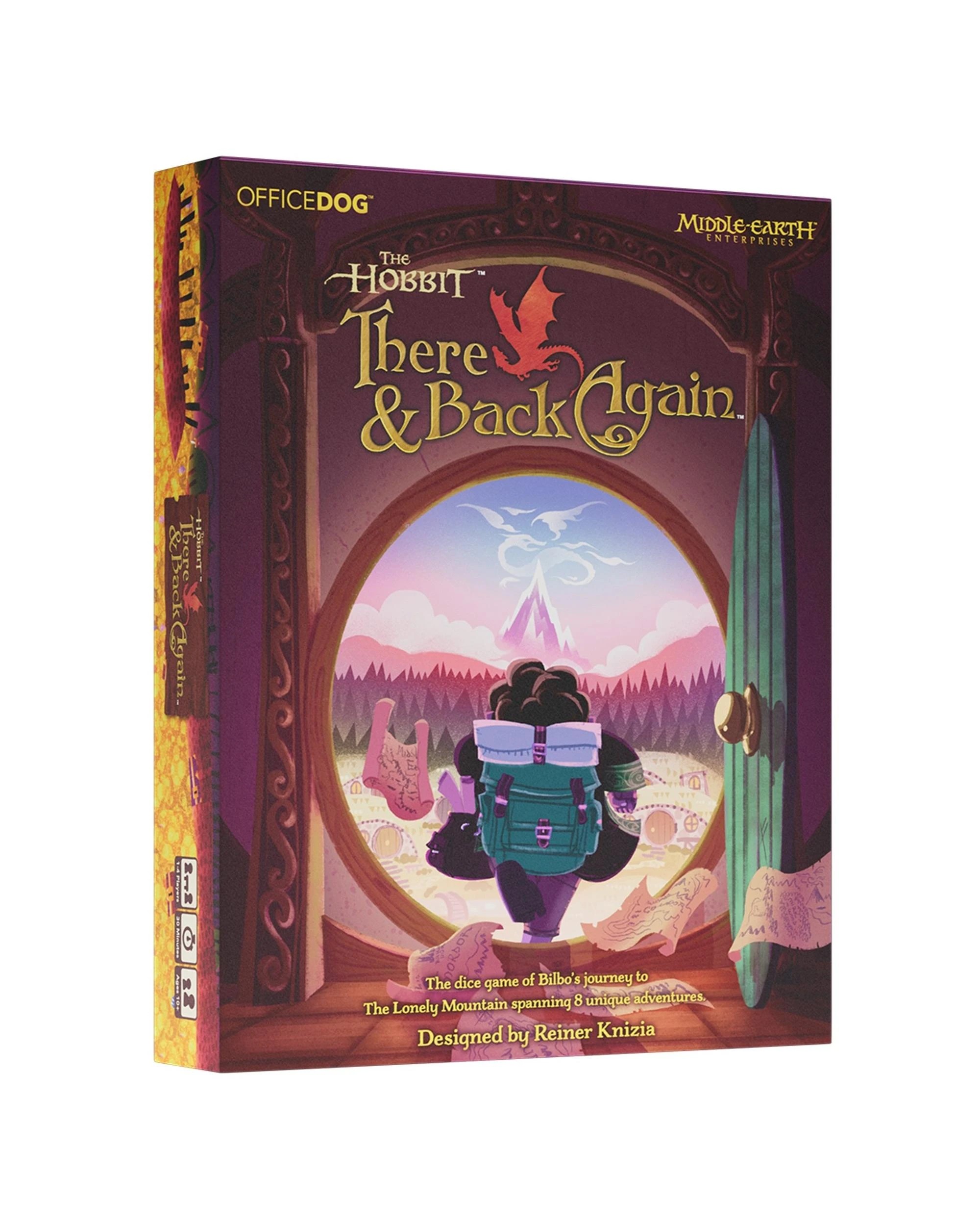1 The Hobbit There and Back Again Dice Game, 1 of 5