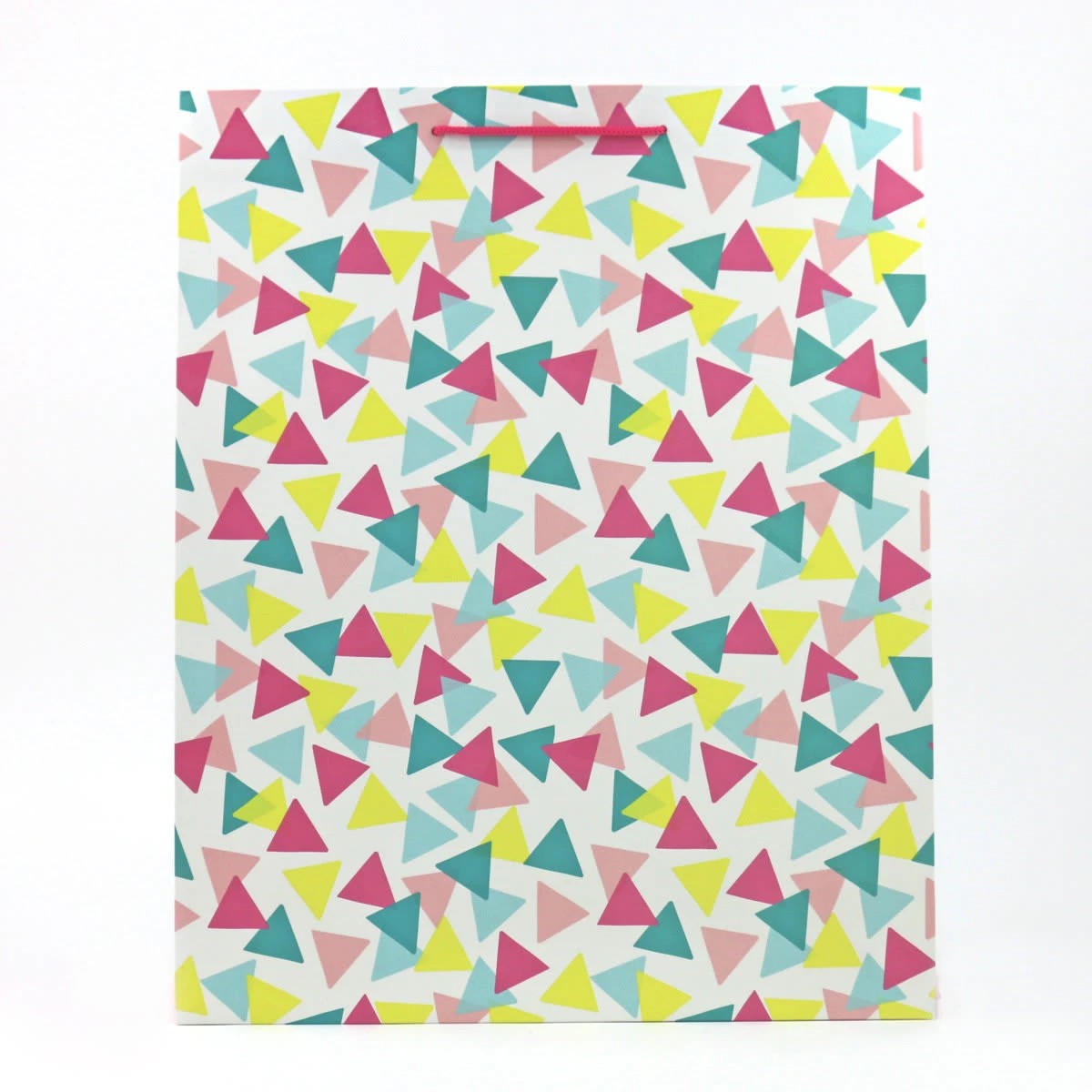2 Hallmark Gift Bag - Jumbo, Colourful Triangles, 2 of 3