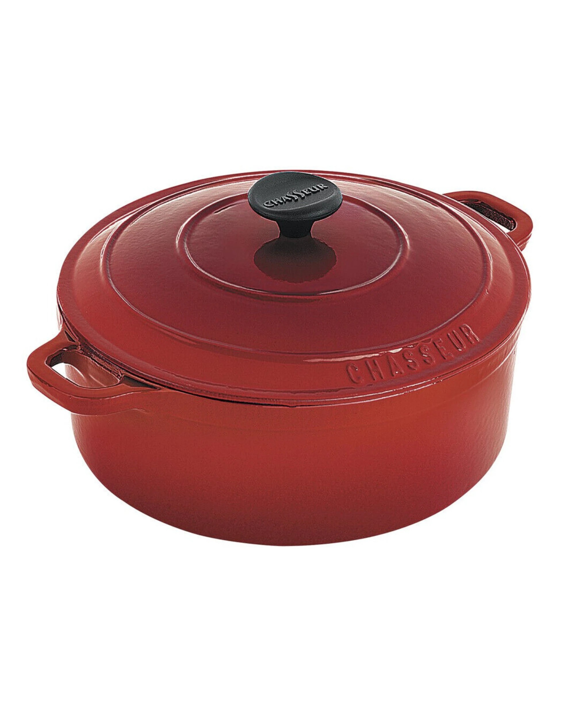 1 Chasseur Round French Oven 26cm - Red, 1 of 1