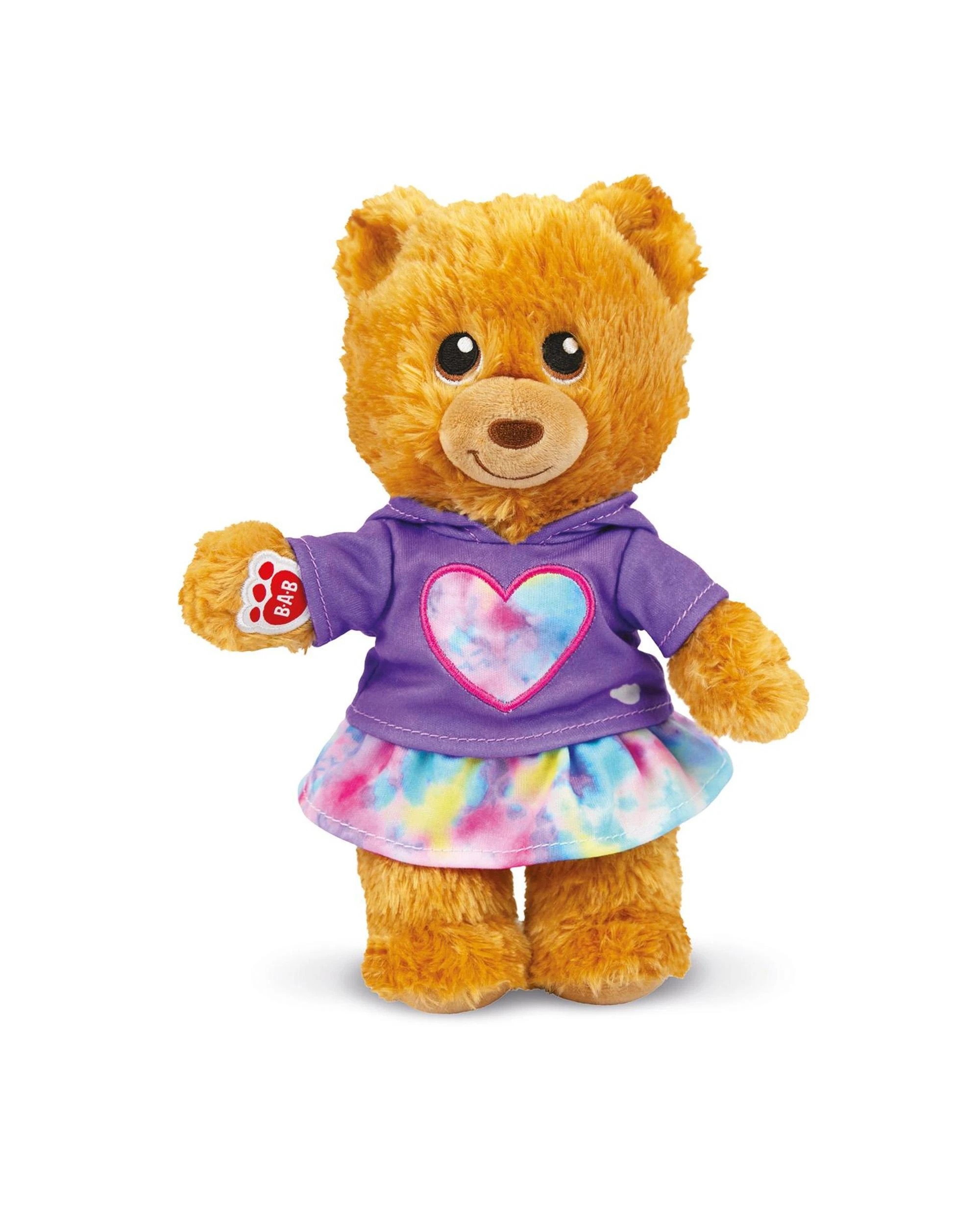 2 Casdon Build-A-Bear Workshop Purple Heart Clothing Accessory Pack - Purple, 2 of 5