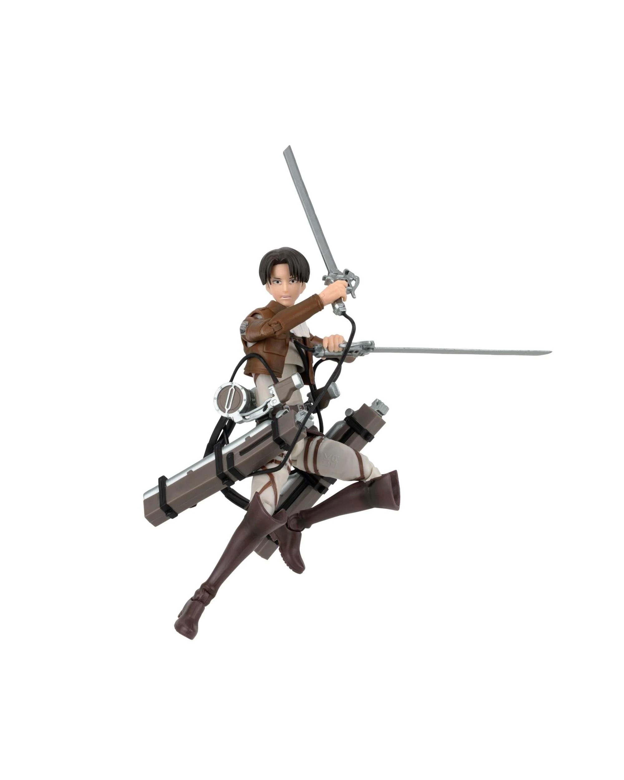 6 Total Anime Attack on Titan Levi Ackerman 6.5 inch Scale Action Figure, 6 of 7