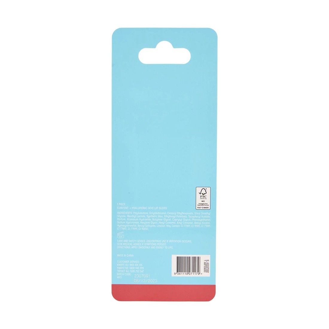 6 OXX Cosmetics Hydrating Lip Gloss - Rose, Hyaluronic Acid, 6 of 6