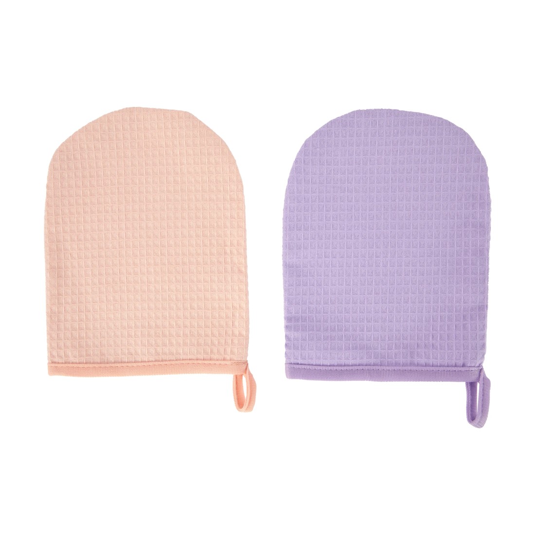 1 OXX Skincare 2 Pack Make-Up Remover Mitt, 1 of 3