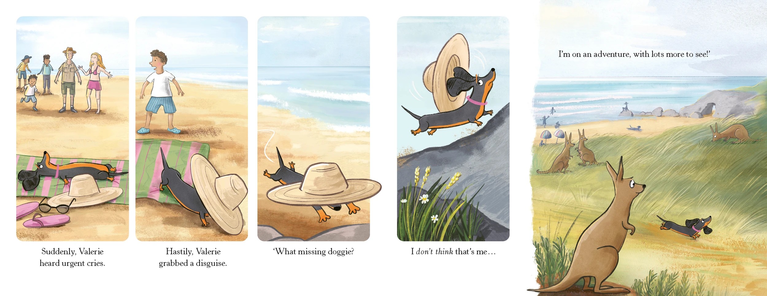 2 Valerie: Australia's Bravest Sausage Dog by Lucinda Gifford - Book, 2 of 3