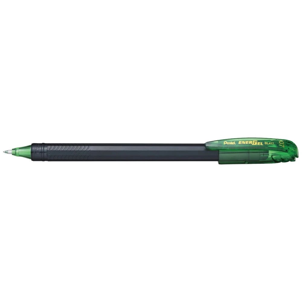 1 Pentel Energel BL417 Gel Pen 0.7mm Lime Green, 1 of 1