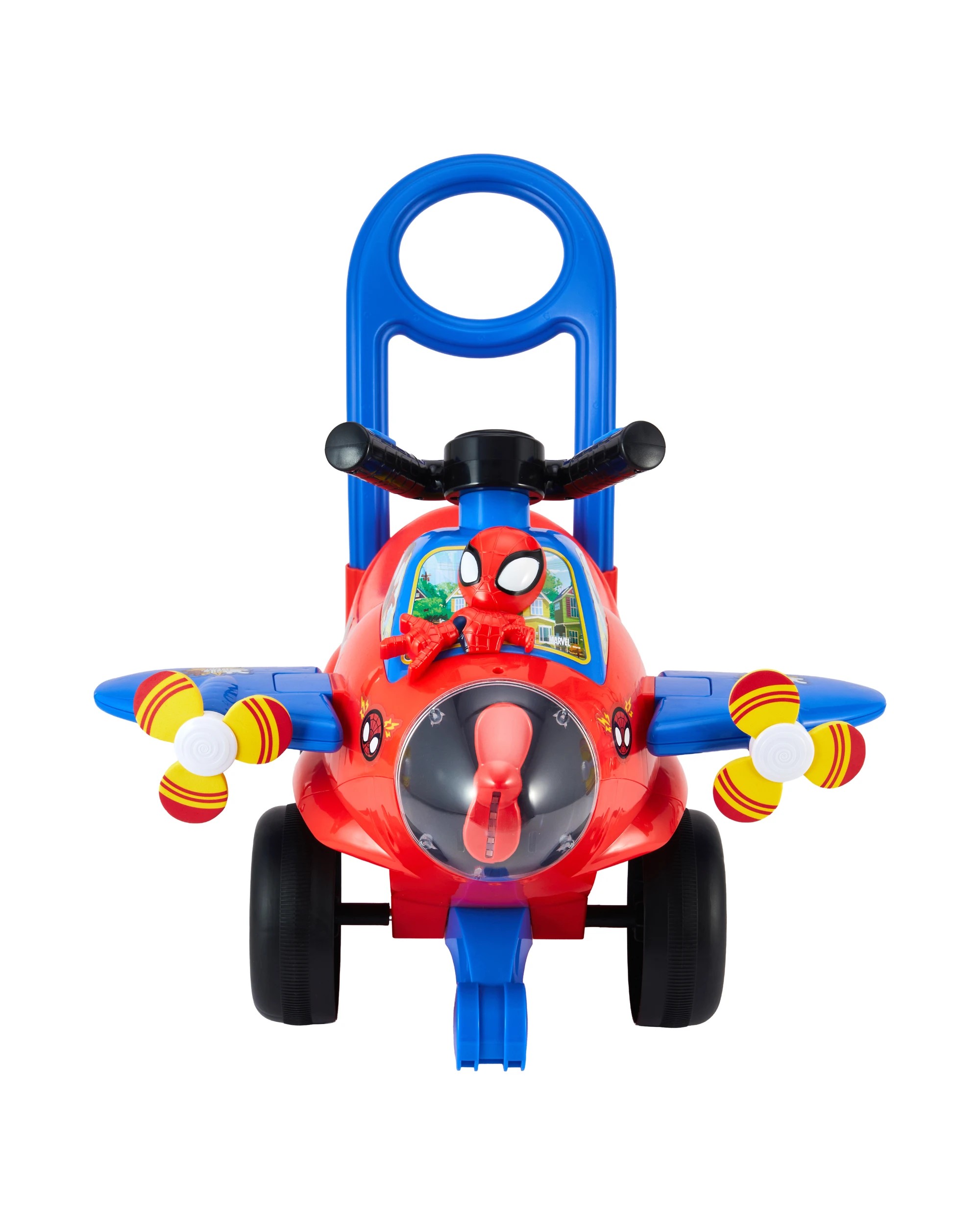 3 Disney Junior Spidey and Amazing Friends Lights ‘n’ Sounds Activity Plane, 3 of 9