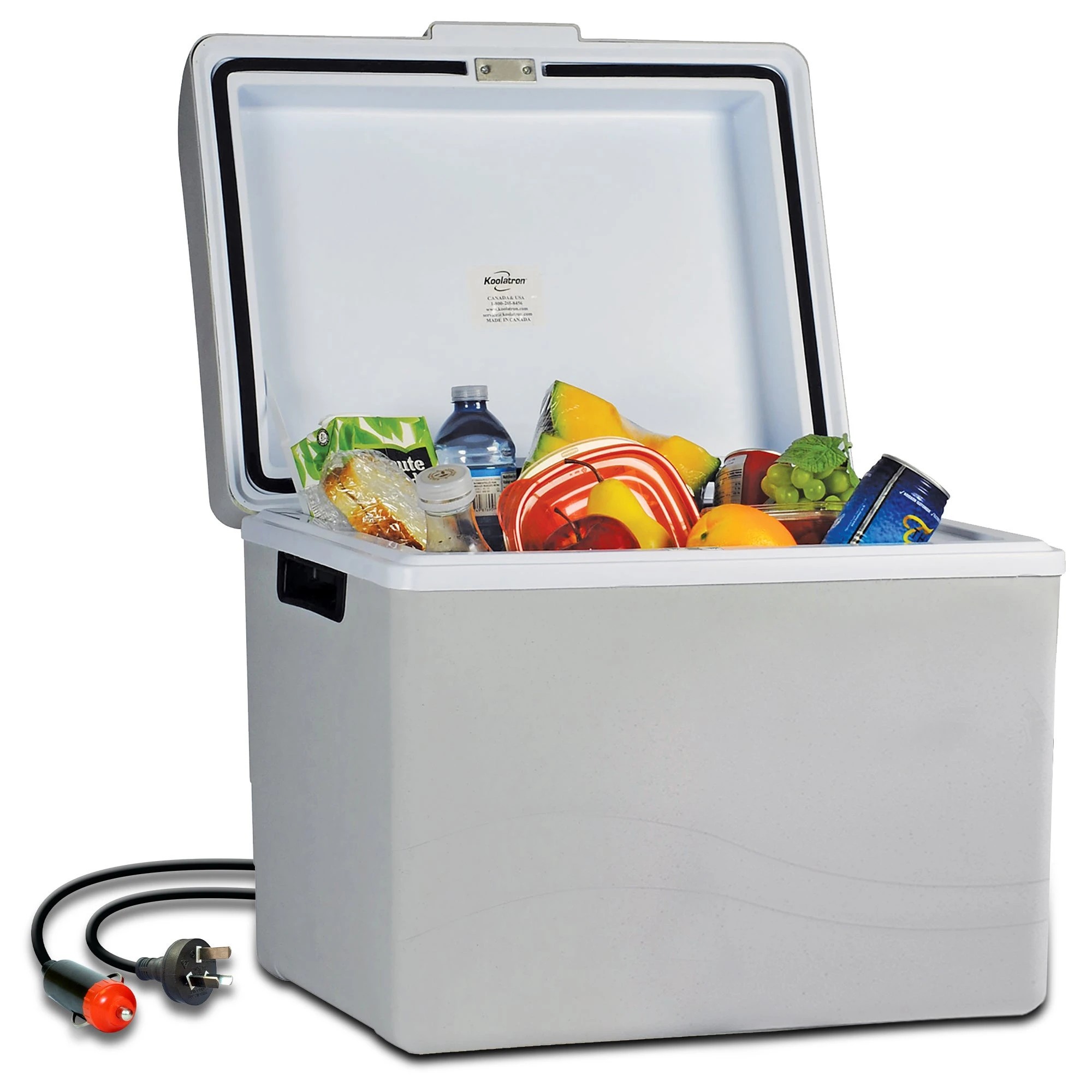 7 Koolatron 42L Iceless 12V Travel Cooler - Grey, 7 of 7