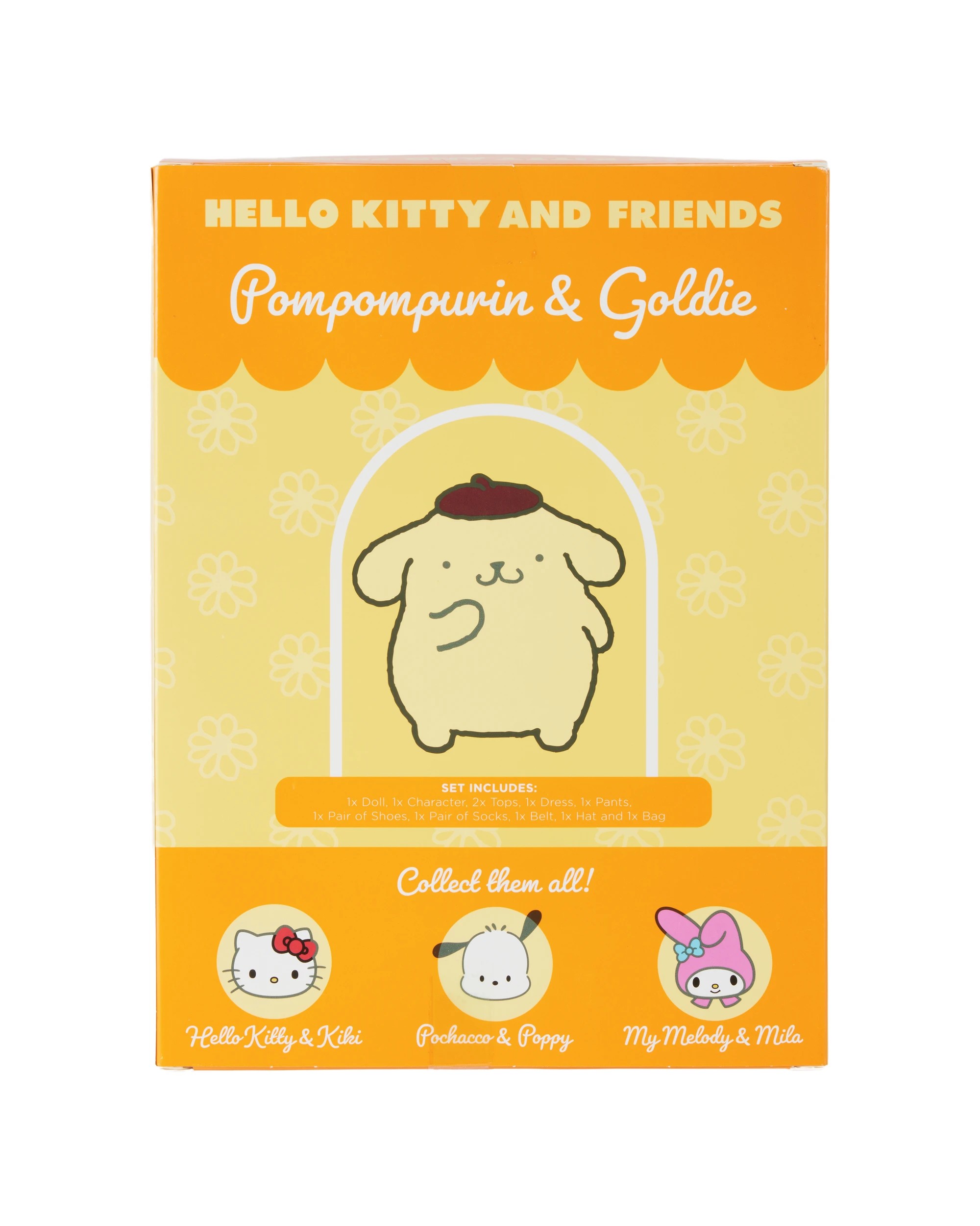 8 Sanrio Hello Kitty and Friends Pompompurin and Goldie Playset, 8 of 8