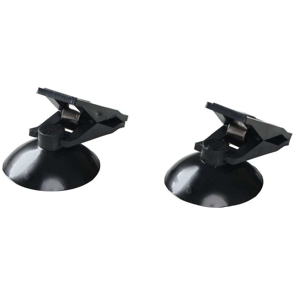 4 J.Burrows Suction Clips Black 2 Pack, 4 of 4