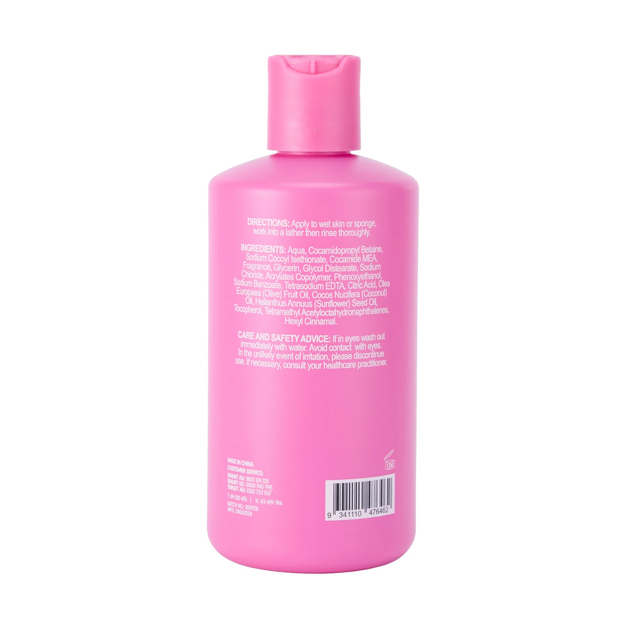 3 OXX Bodycare Pink Tropic Summer Solstice Body Wash 300ml - Tropical Flower, Jasmine and Musk, 3 of 3