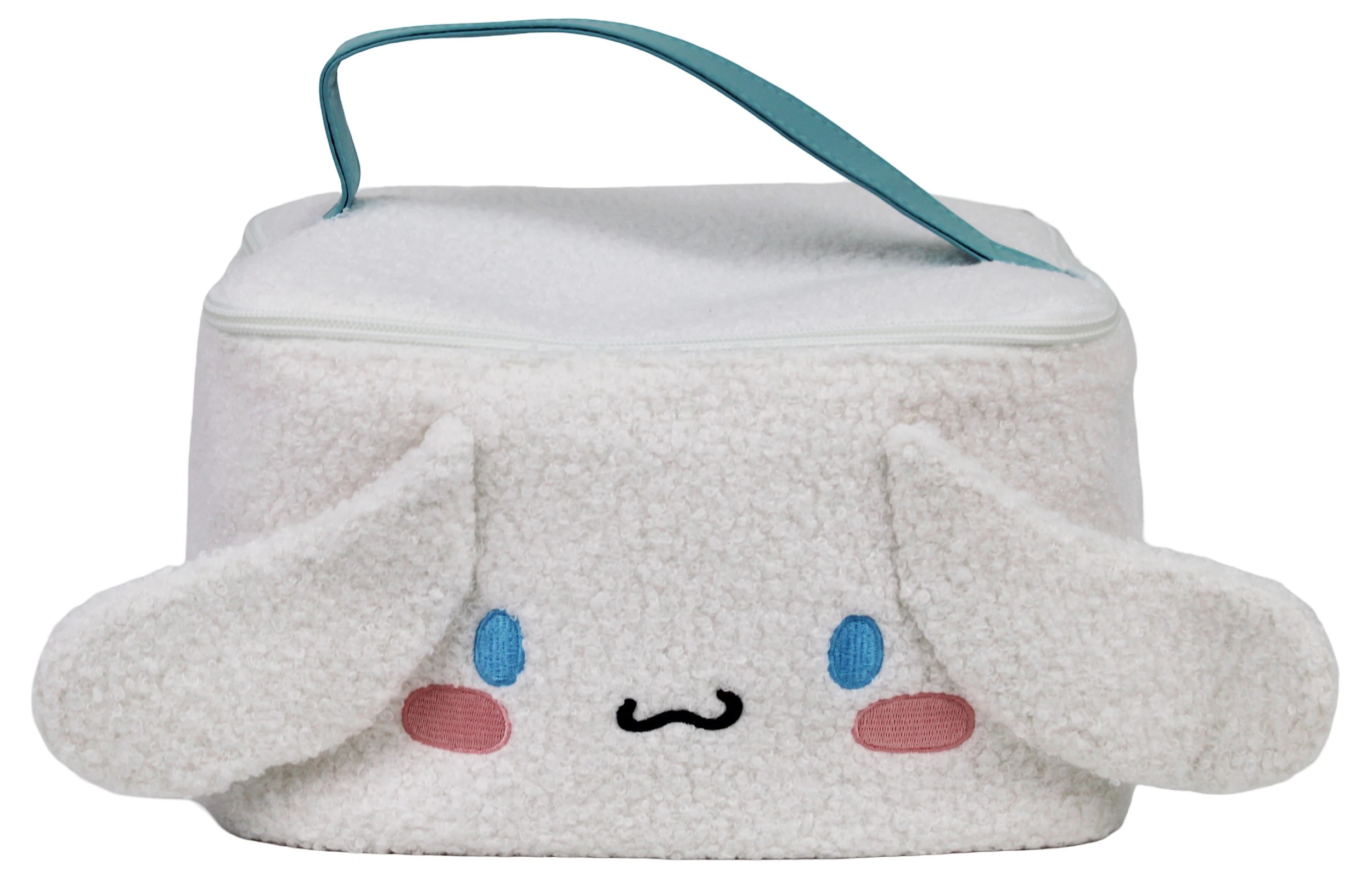 1 Sanrio Hello Kitty and Friends Cinnamoroll Fluffy Cosmetic Train Case, 1 of 3