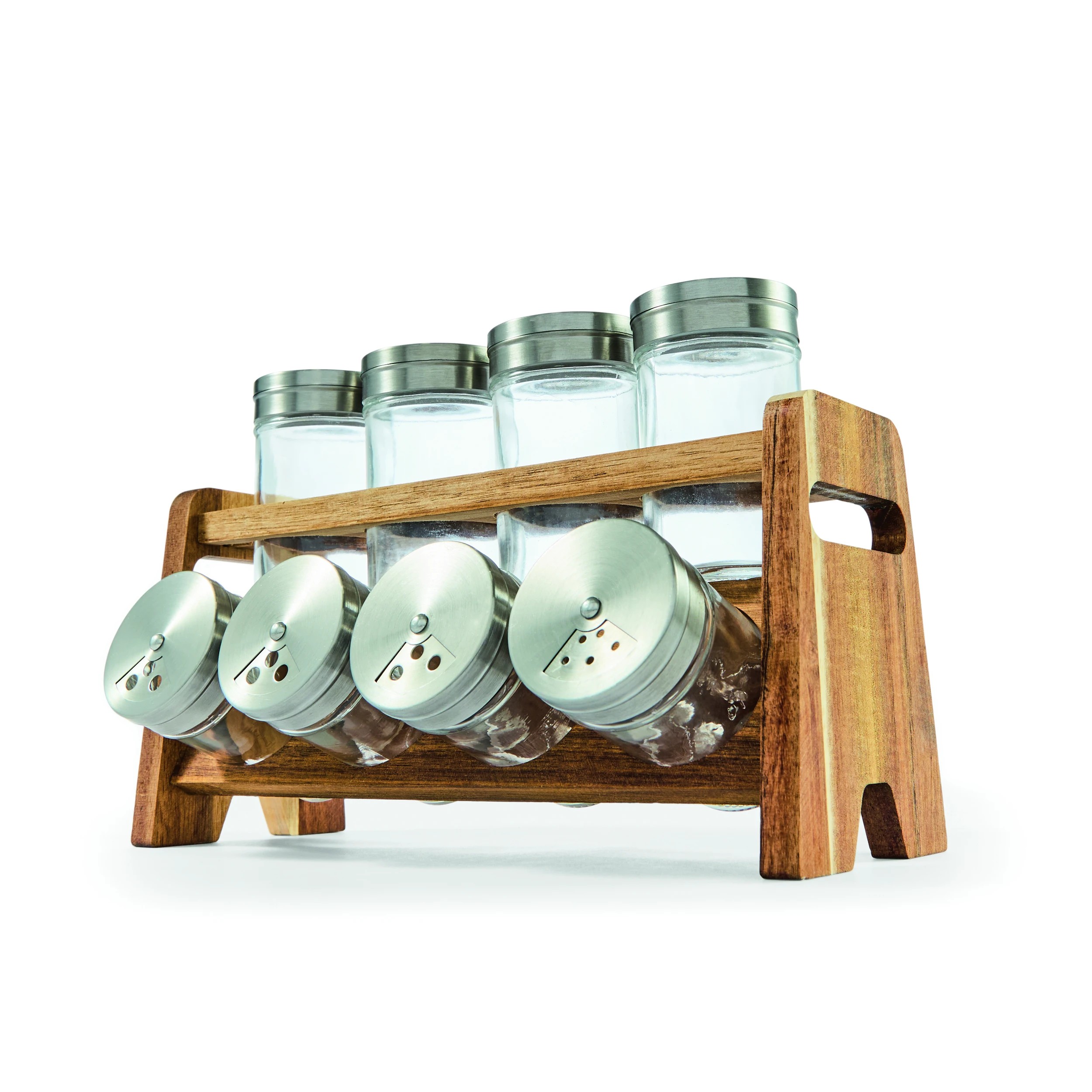 3 8 Piece Acacia Spice Rack, 3 of 9