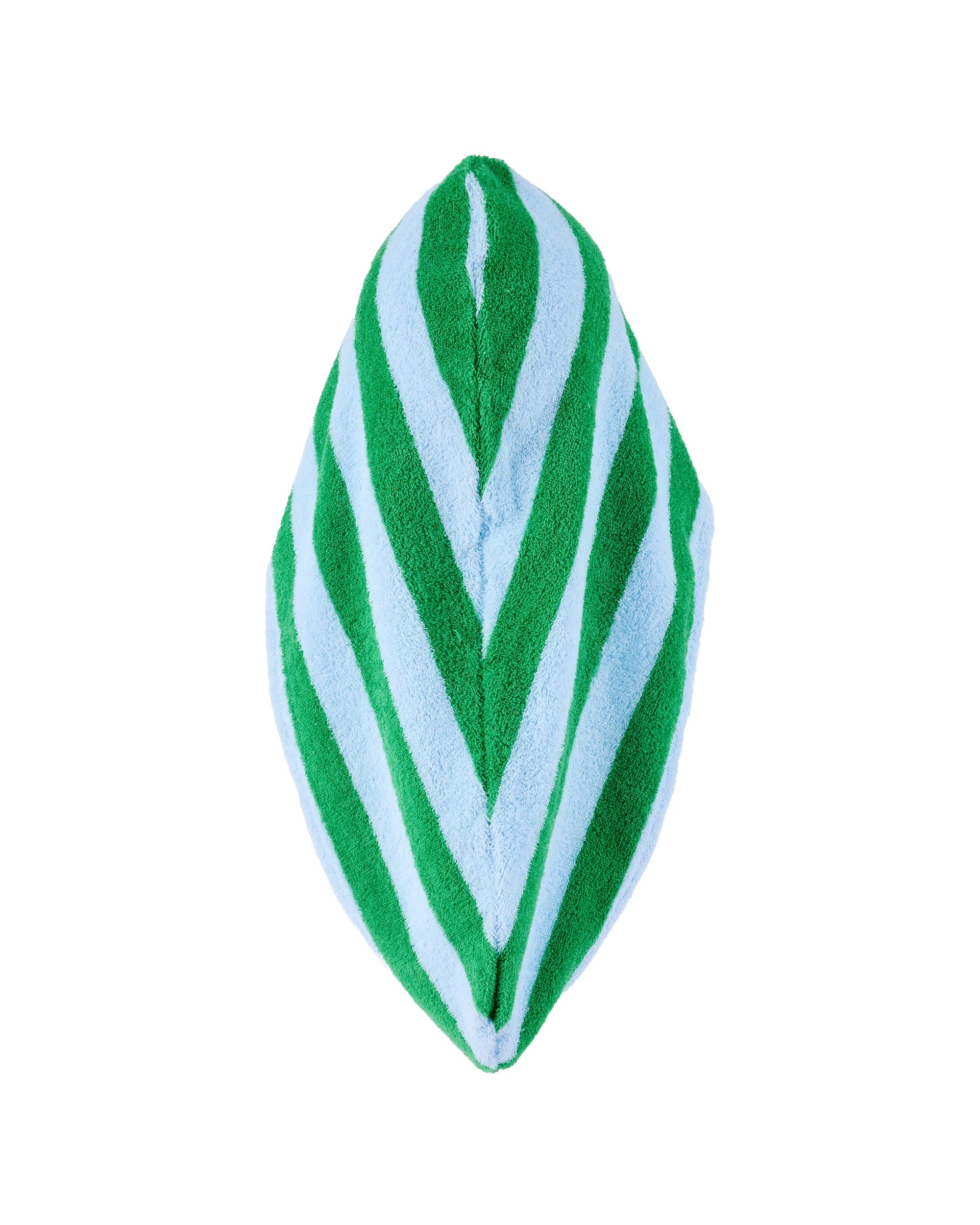 2 OXX Bodycare Hair Drying Turban - Blue Green, 2 of 3