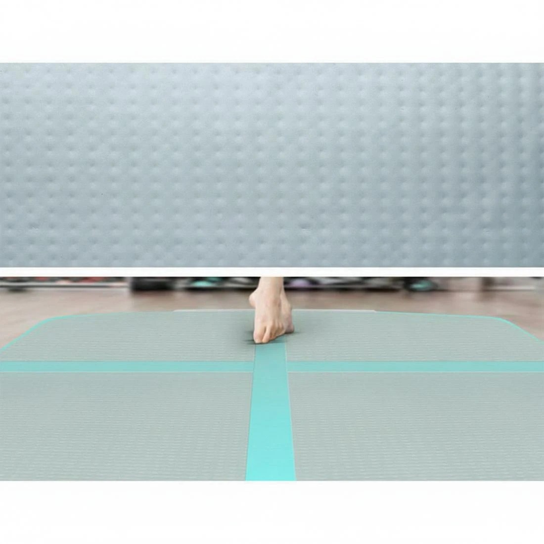 5 Everfit 3M Air Track Gymnastics Tumbling Exercise Cheerleading Mat Inflatable - Green, 5 of 9