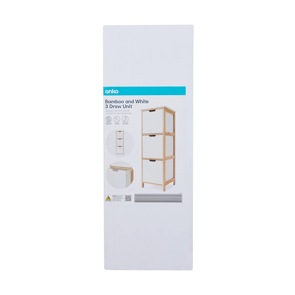 10 Bamboo and White 3 Draw Unit, 10 of 11