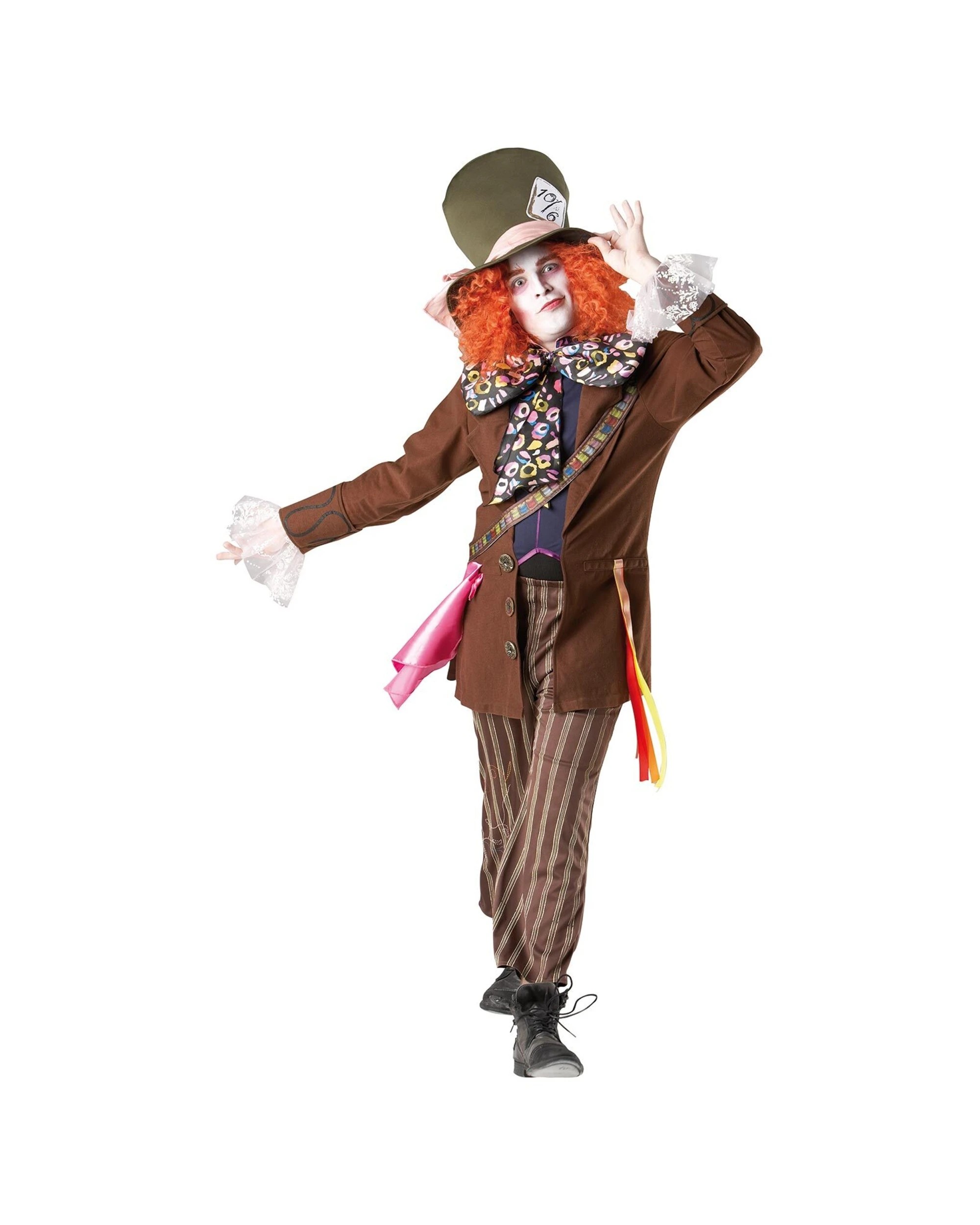 1 Rubies Mad Hatter Deluxe Dress Up Costume Size XL - Multi, 1 of 4