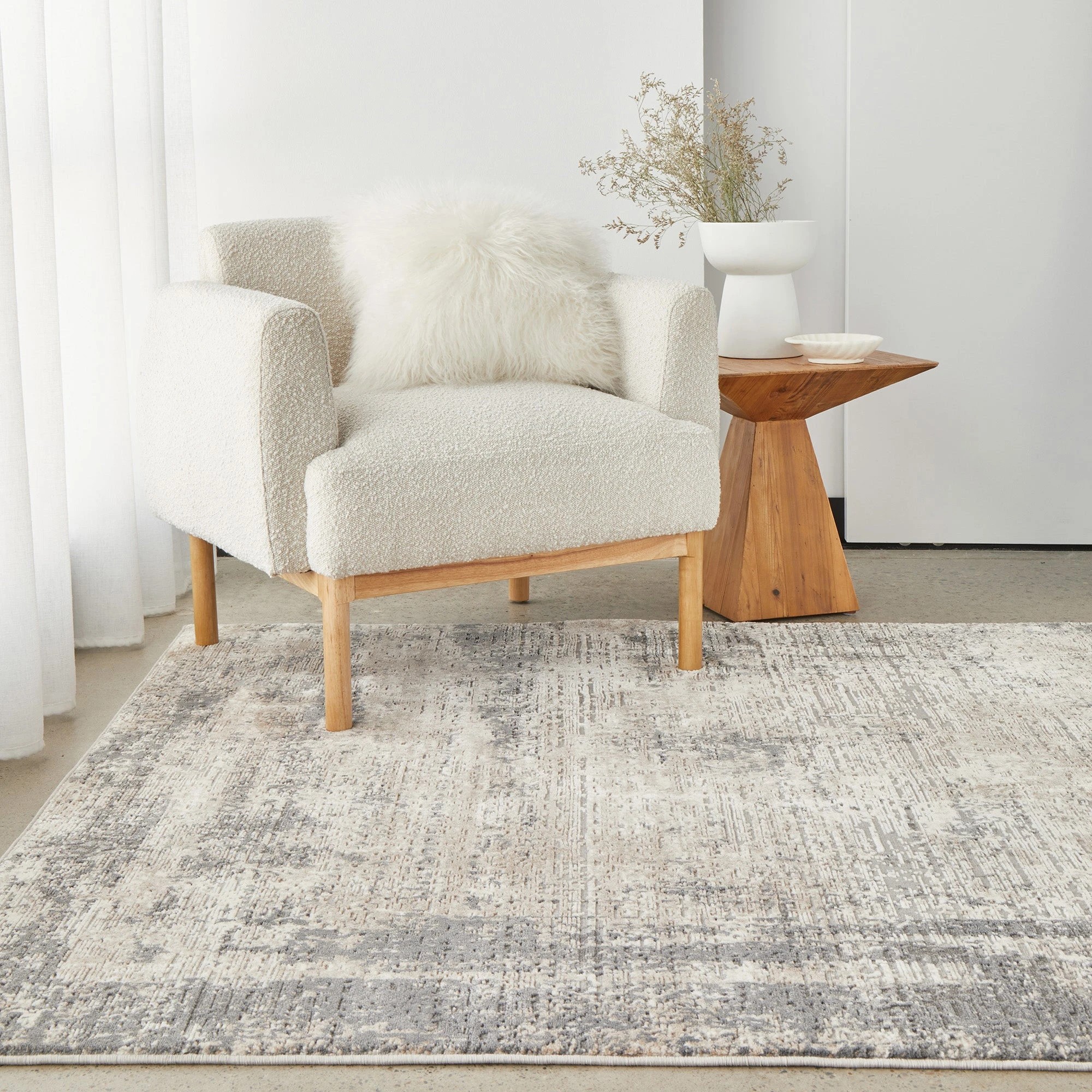 2 Common Ground Rugs Headland Ceasar 400x300cm - Extra Extra Large Indoor Rug - Grey, 2 of 6