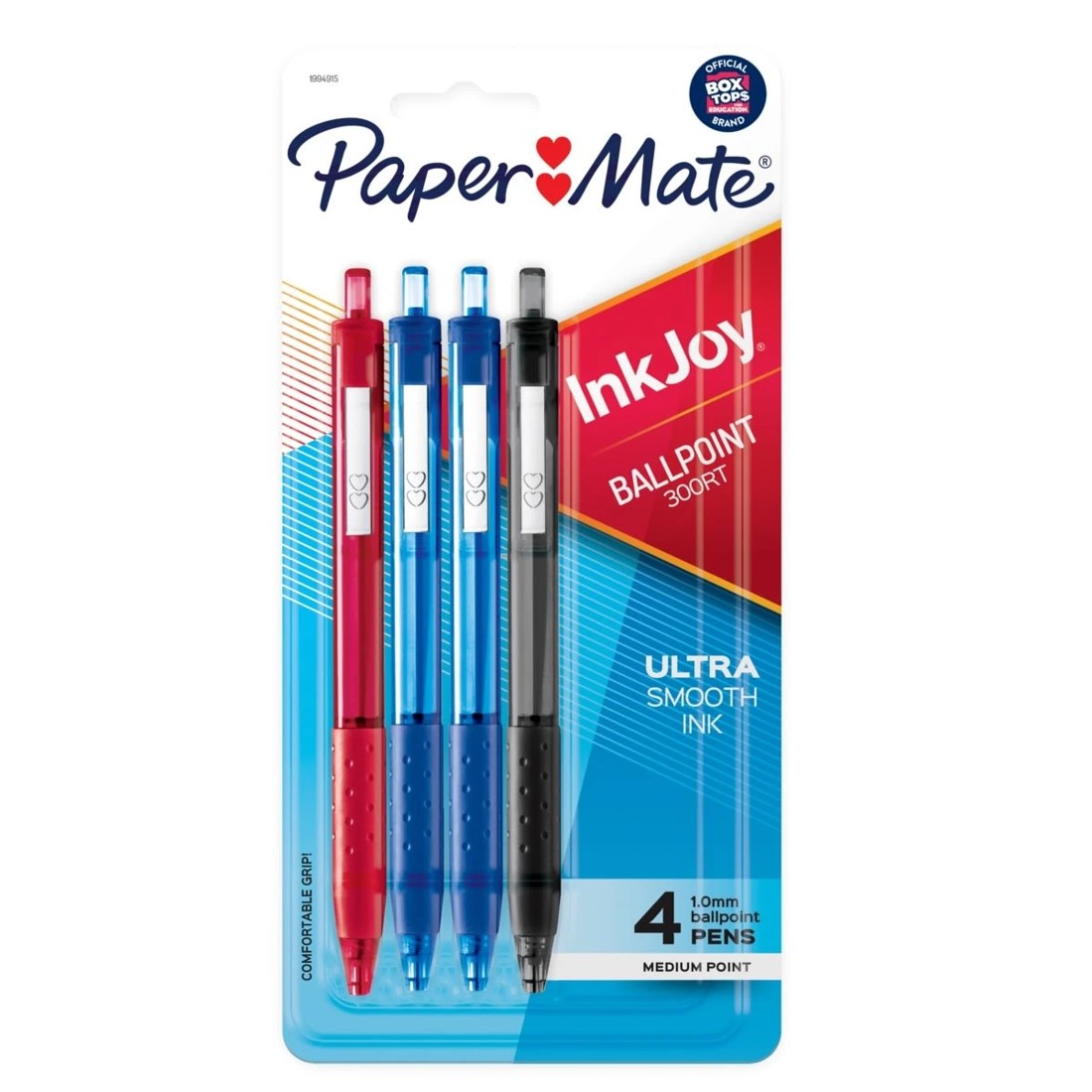1 4 Pack Paper Mate InkJoy 300RT Ballpoint Pen, 1 of 6