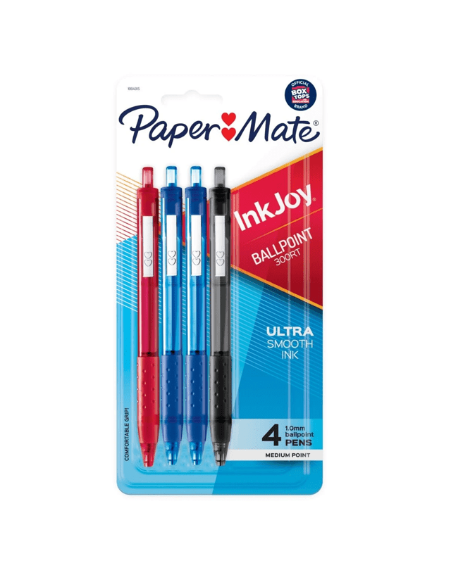 4 Pack Paper Mate InkJoy 300RT Ballpoint