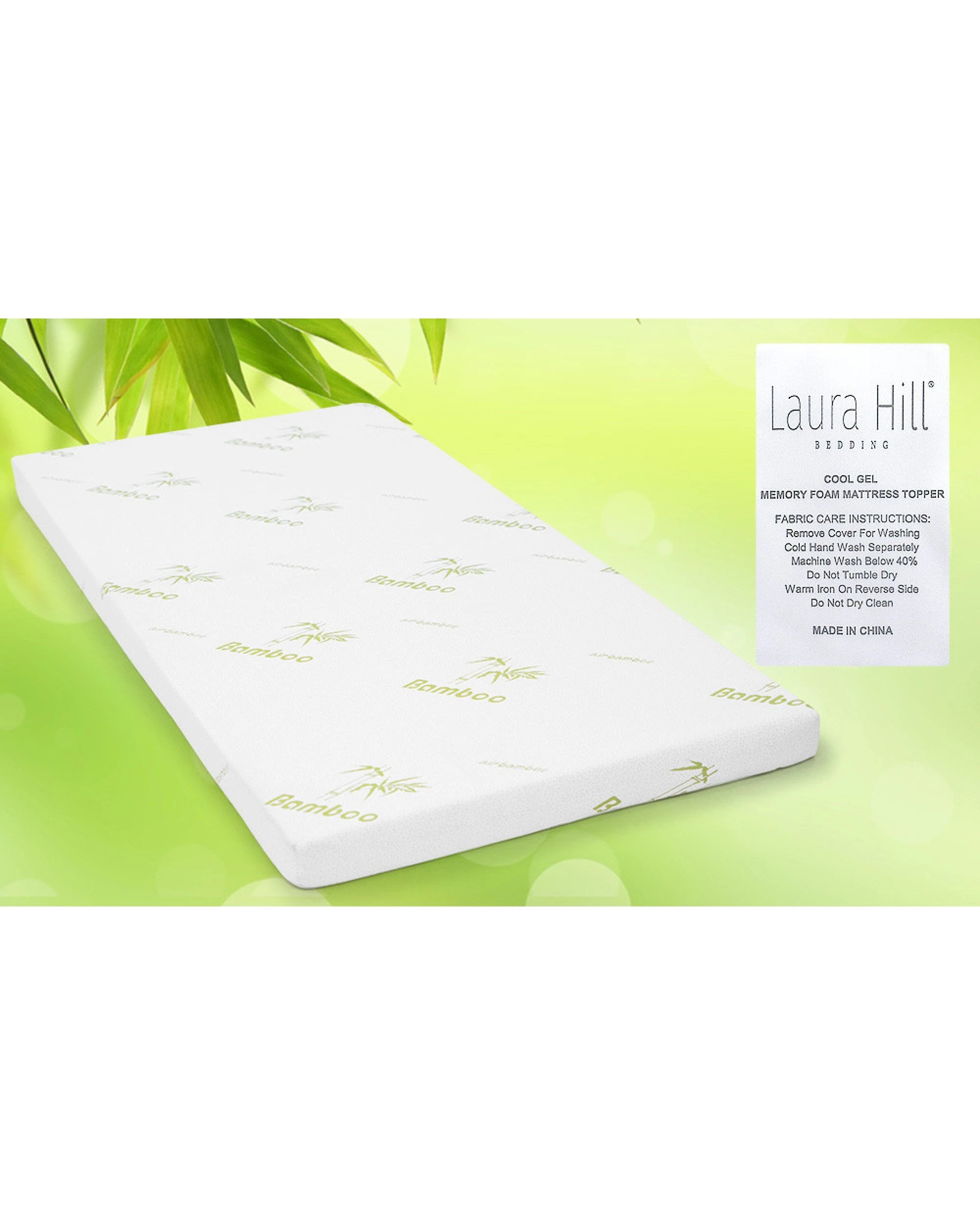7 Cool Gel Memory Foam Mattress Topper - King Single, 7 of 9