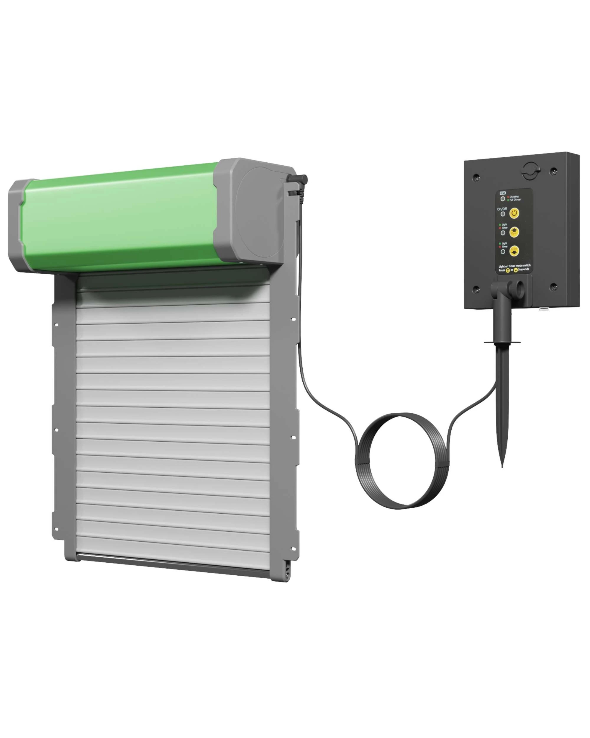 6 Advwin Automatic Chicken Coop Door Remote Control Solar Power, 6 of 7