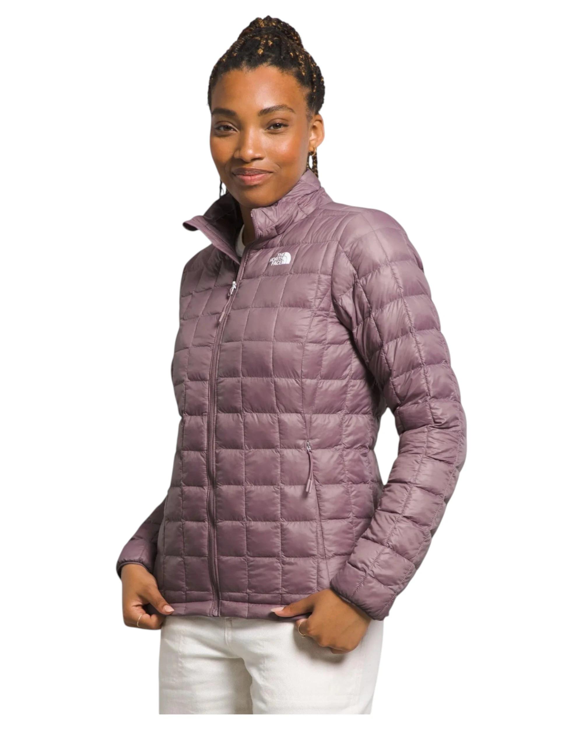1 The North Face Womens Thermoball Eco 2.0 Fawn Grey Jacket FAWN GREY, 1 of 5