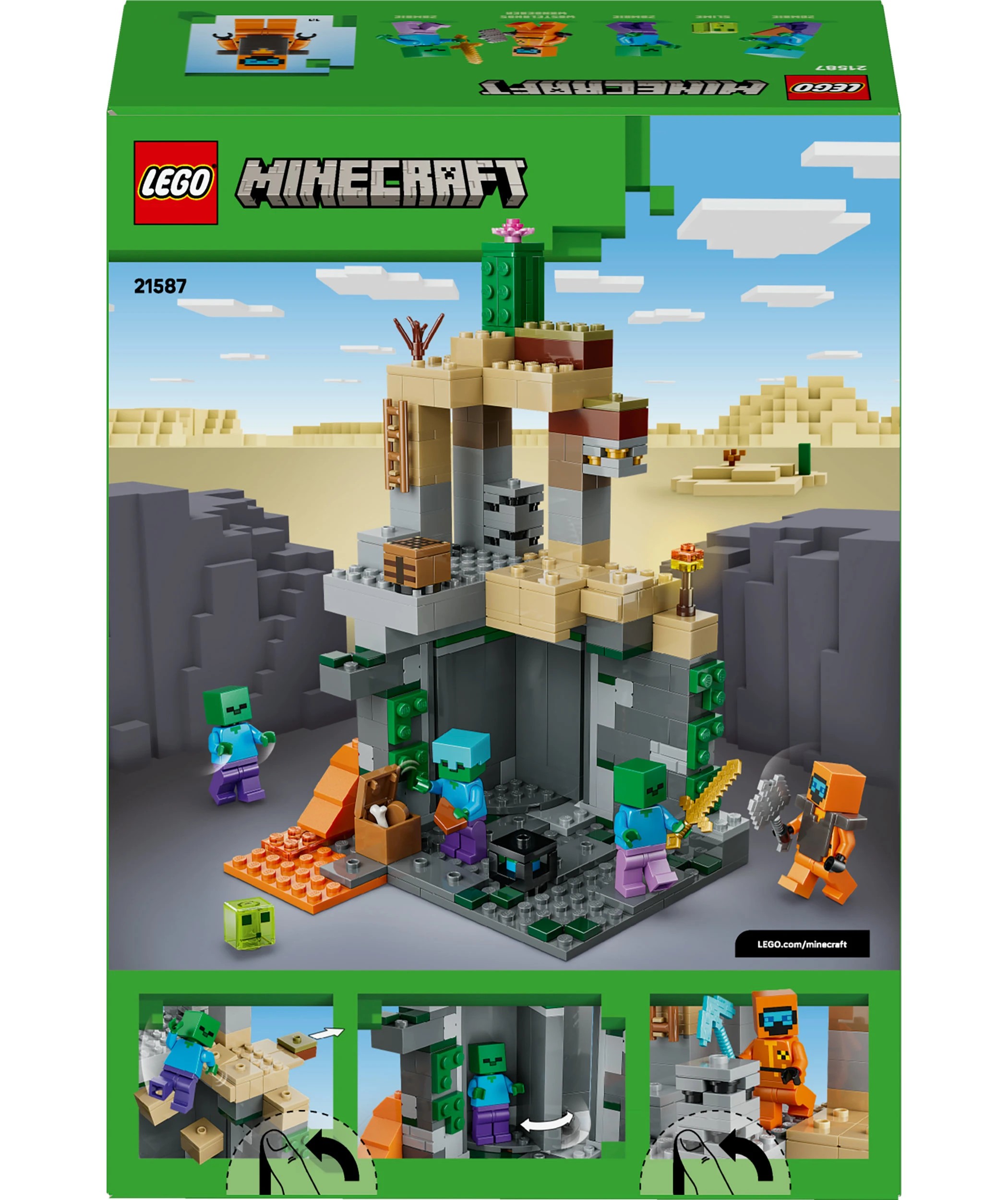 10 LEGO Minecraft Zombie Dungeon 21587, 10 of 10