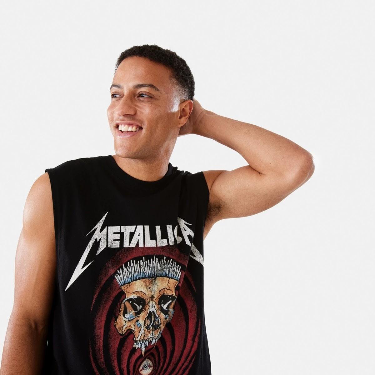 5 Metallica License Muscle BLACK, 5 of 6