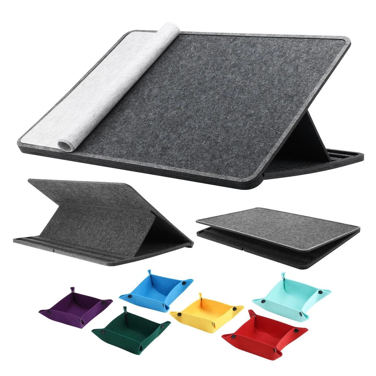 Ausway 1500 PCS Foldable Jigsaw Puzzle Board Angle Adjustable Mat with ...