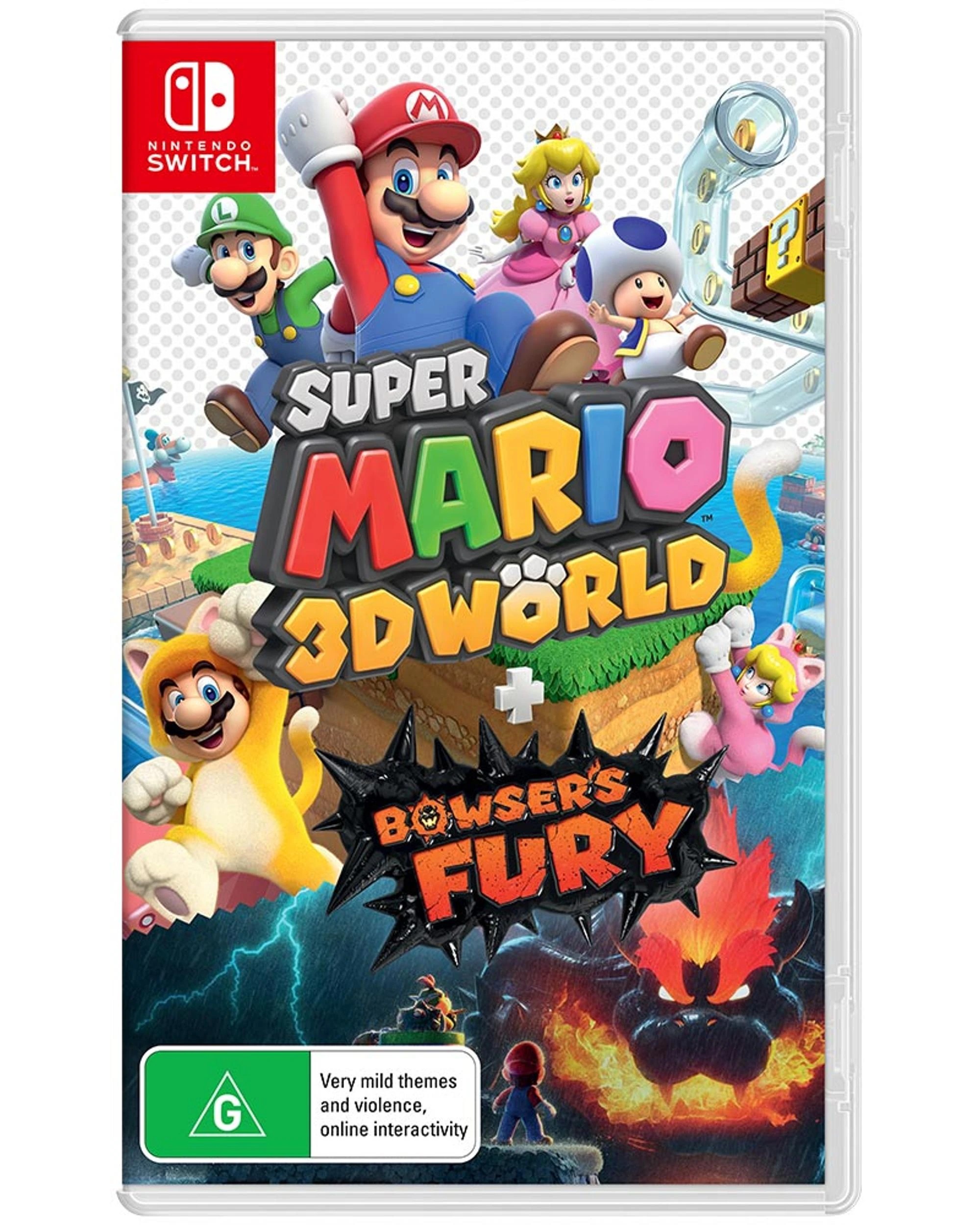1 Super Mario 3D World + Bowsers Fury - Switch, 1 of 10