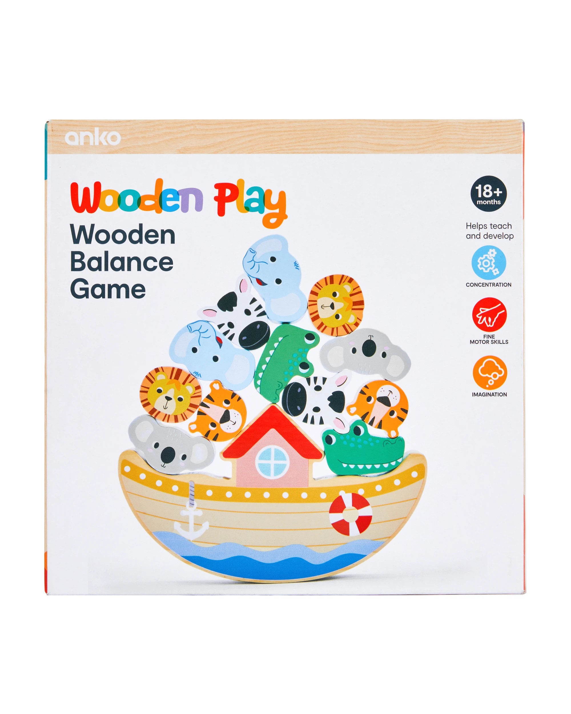 4 Wooden Balance Game, 4 of 5