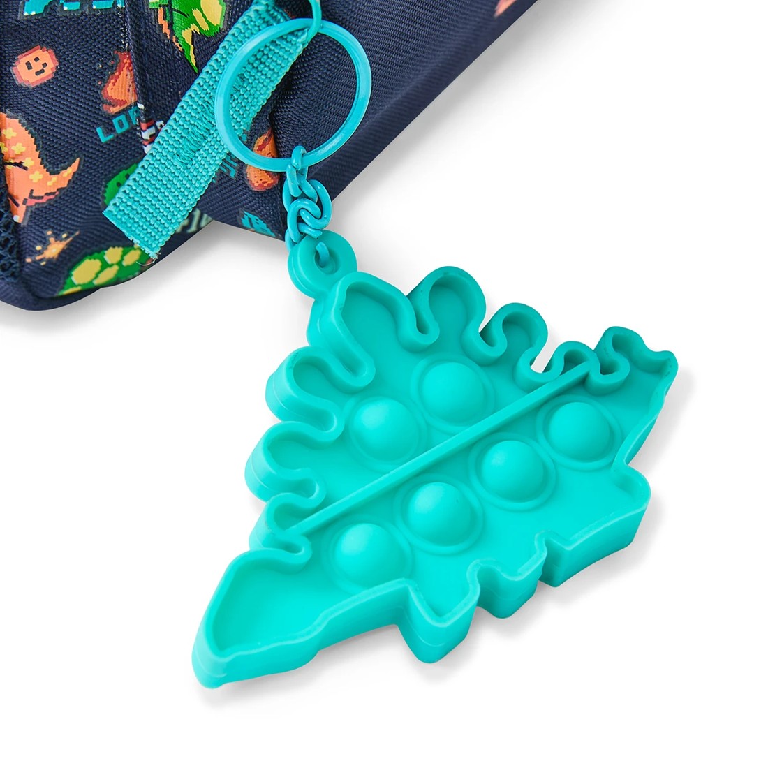 7 Junior Backpack - Dino Gamer, Navy, 7 of 10