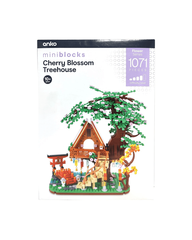 1071 Pieces Mini Blocks Flower Series: Cherry Blossom Treeh