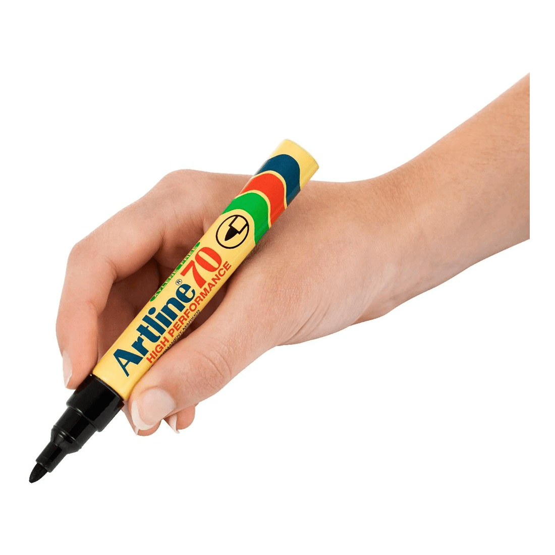 3 Artline 70 Permanent Marker Black, 3 of 5