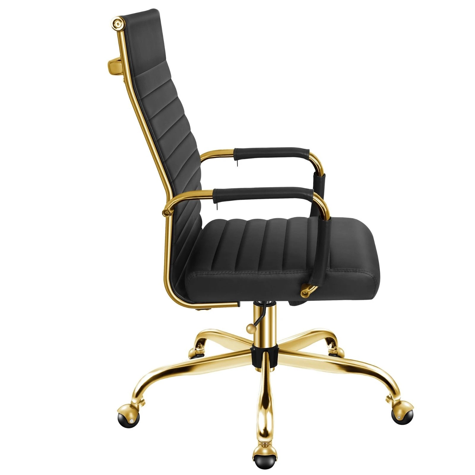 7 Alfordson Office Chair Padded Seat Ergonomic Executive Computer Study Gaming - Black, 7 of 10