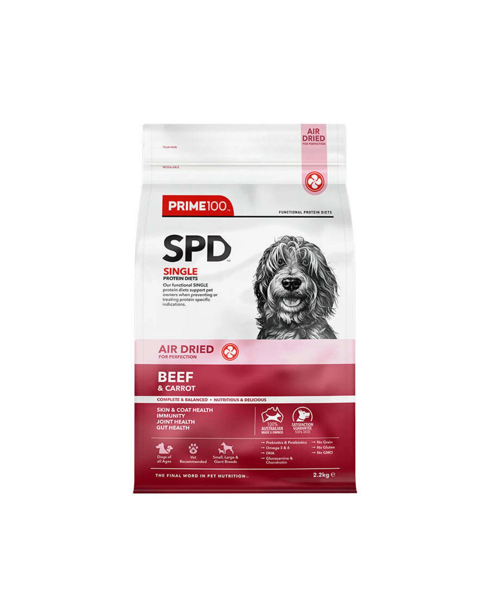 1 Prime Spd Air Dried Beef & Carrot 2.2kg, 1 of 1