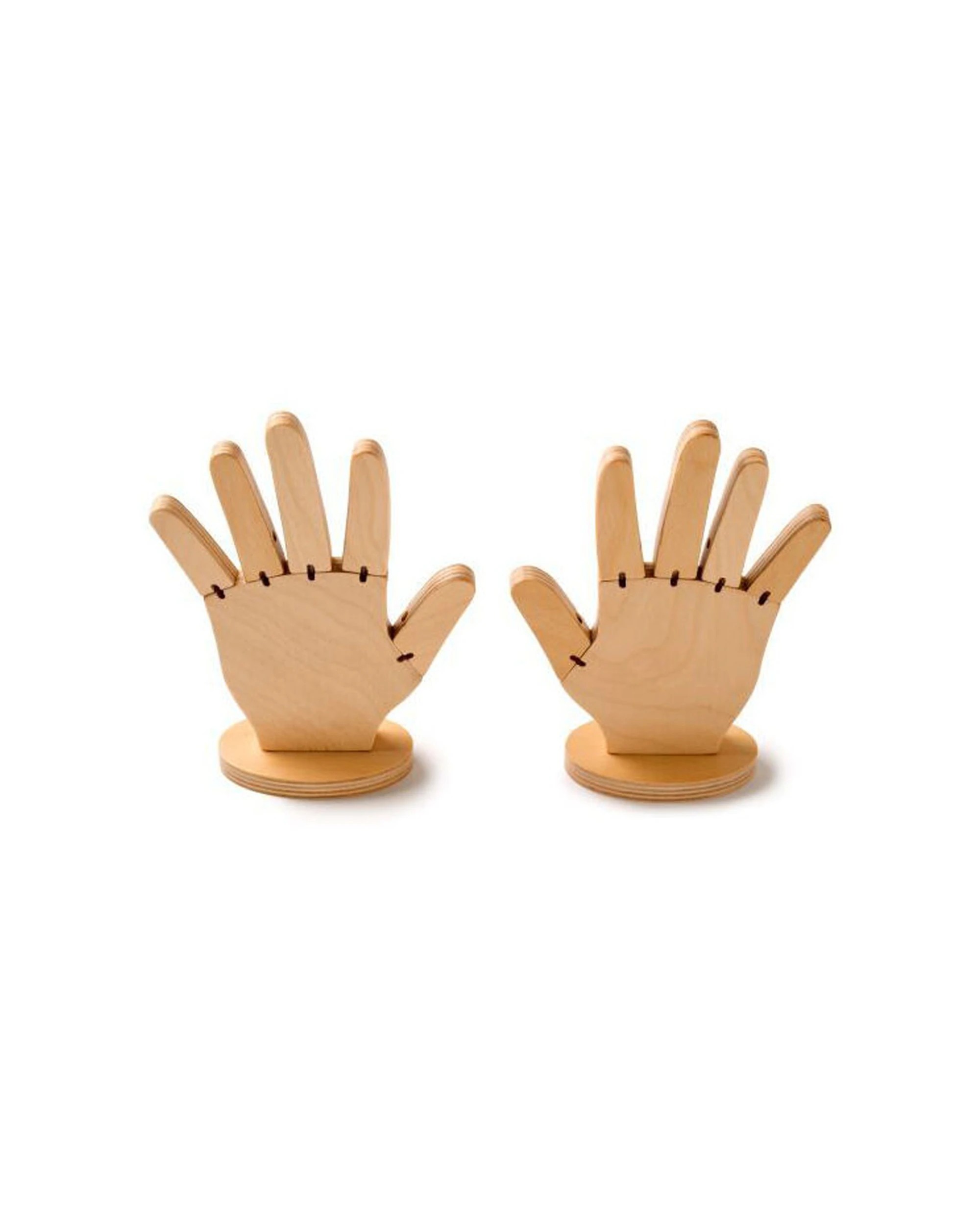 1 Educo Counting Hands Educational Toy Wooden Number Skills Toy 3 Years And Over - Brown, 1 of 3