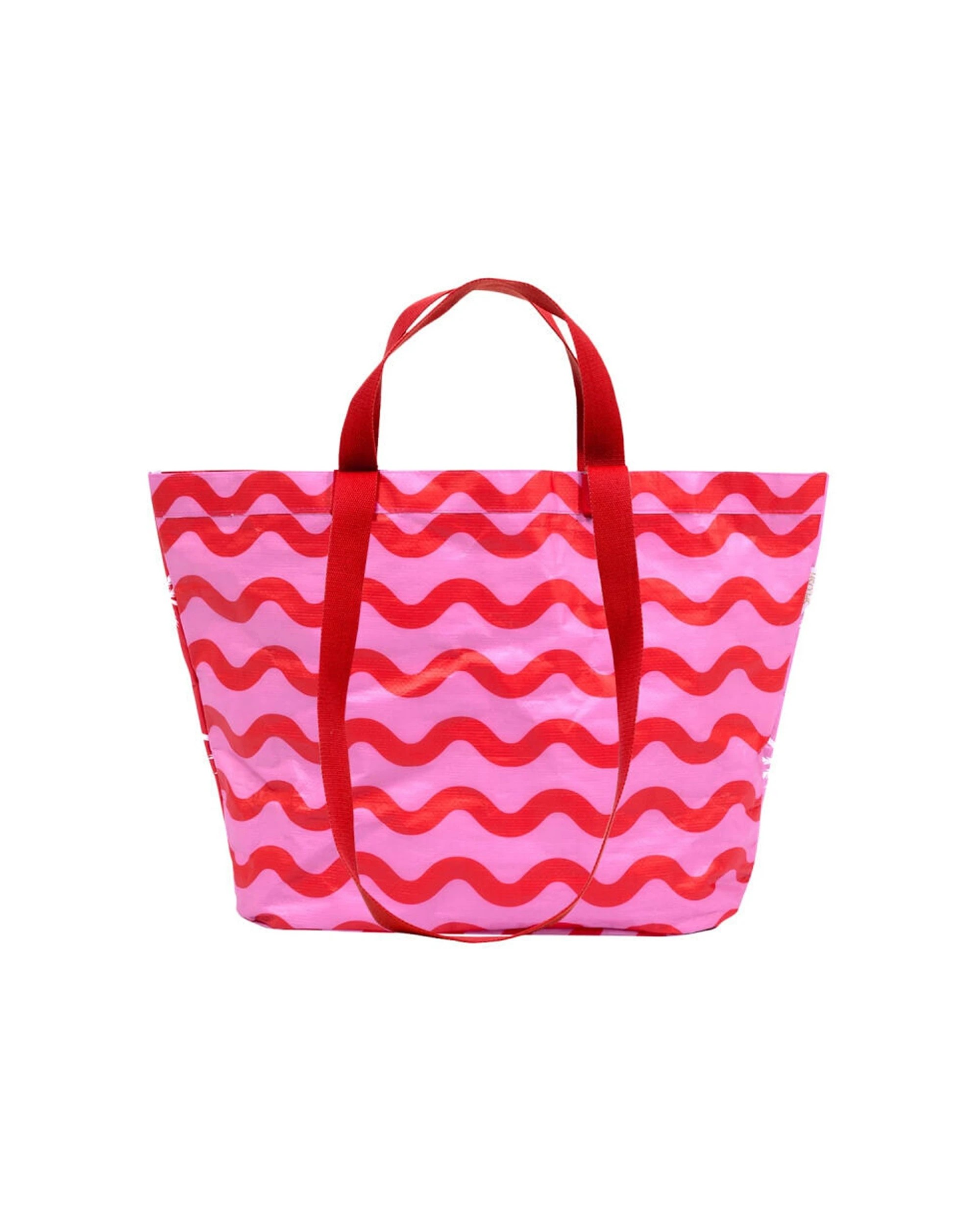 1 Splosh Summer Waves Beach Bag Travel Outdoor Carry Tote 63x41cm - Multi, 1 of 4