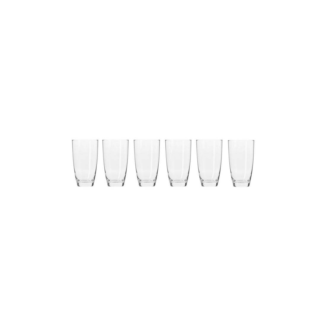 3 Krosno Harmony Collection 6 Piece Highball Glass Set 500ml Dishwasher Safe
 - Plain, 3 of 4