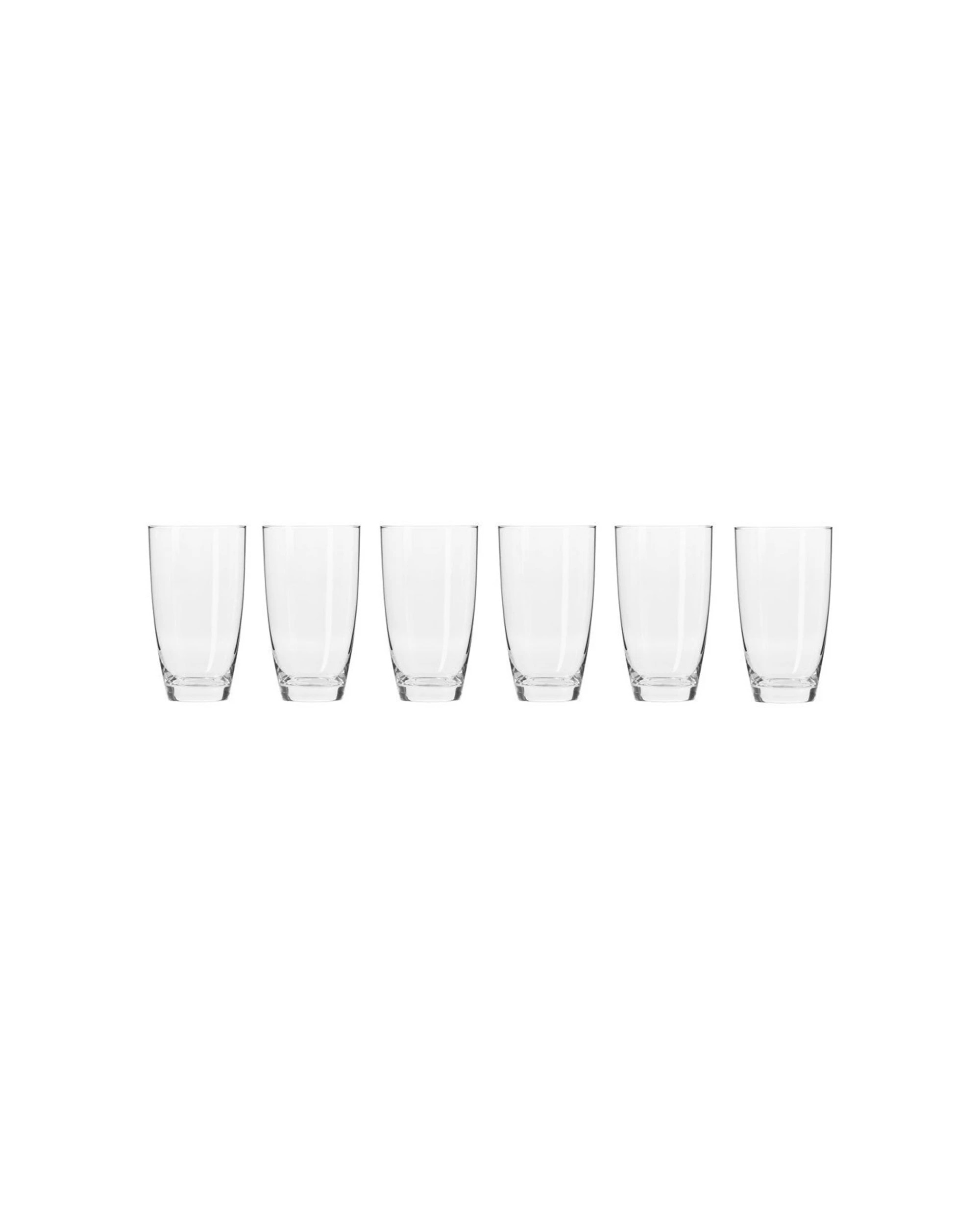 3 Krosno Harmony Collection 6 Piece Highball Glass Set 500ml Dishwasher Safe
 - Plain, 3 of 4